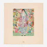 Gustav Klimt, Blindnis Friederike Maria Beer (from the An Aftermath portfolio), 1931, collotype in colors on Chine-collé laid to wove paper
