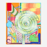 Eric Shaw, Therm, 2017, acrylic on canvas