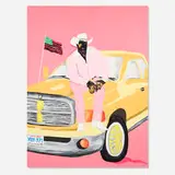 Zéh Palito, Down in Louisiana, 2021, acrylic on canvas