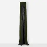 Thomas Grünfeld, Ohne Titel, 1987, steel, felt, glass and leather
