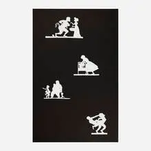 Kara Walker, Excerpt, 2014, lithograph on Somerset satin