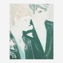 Elizabeth Peyton, Prince William and Prince Harry, 2000, lithograph in colors