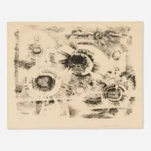 Lee Bontecou, Second Stone, 1962, lithograph