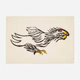Alexander Calder, L'aigle (from the Flying Colors series), 1975, lithograph in colors