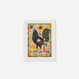 Tony Fitzpatrick, Rubio, 1997, etching and aquatint in colors