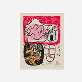 Le Corbusier, Unité 10, 1963-65, etching and aquatint in colors