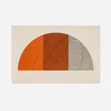 Robert Mangold, Semi-Circle I (from the Semi-Circle portfolio), 1995, lithograph in colors on Somerset Soft White