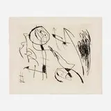 Joan Miró, Untitled (from Série Mallorca II), 1973, etching and aquatint