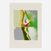 John Chamberlain, #2 (from the Flashback series), 1979, screenprint in colors on Arches