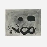 Adolph Gottlieb, Figure Eight, 1967, screenprint in colors on Arches
