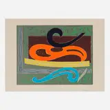 Frank Stella, Eskimo Curlew (from the Exotic Bird Series), 1977, lithograph and screenprint in colors