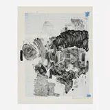 Robert Rauschenberg, Visitation I, 1965, lithograph in colors