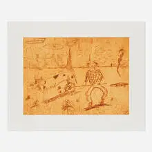 H. C. Westermann, Untitled (from the Landfall Press 30th Anniversary portfolio), photogravure in colors