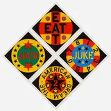 Robert Indiana, The American Dream No. 2, 1982, screenprint in colors on Fabriano wove