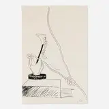 Andy Warhol, Flowers (Black and White), 1974, screenprint