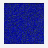 François Morellet, 40,000 carrés (Bleu), 1971, screenprint in colors