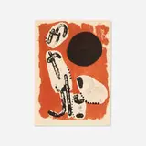 Astrologie I (from Derrière le Mirroir, no. 57-58-59) by Joan Miró, 1953, lithograph in colors, sold Dec 2025