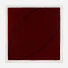 Robert Mangold, Untitled (from the 4 x 4 x 4 portfolio), 1990, screenprint in colors