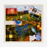 Jennifer Bartlett, Summer (from The Four Seasons suite), 1993, screenprint in colors on Kurotani Hosho