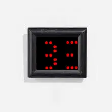 Survival 1 (from the Survival Series) by Jenny Holzer, 1993, electronic LED sign with red diodes in wooden frame, sold Dec 2025