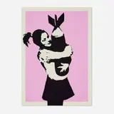 Banksy, Bomb Love, 2003, screenprint in colors