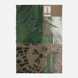 Robert Rauschenberg, Statue of Liberty (from the New York, New York portfolio), 1983, lithograph and screenprint in colors with collage on Kazuki