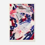 James Rosenquist, Stars and Stripes at the Speed of Light, 2010, lithograph on Rives 350 gm BFK