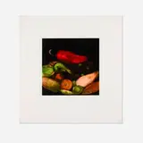 Donald Sultan, Peppers, 1989, screenprint in colors