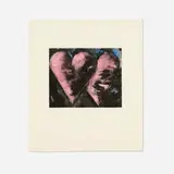 Jim Dine, Untitled, 1992, etching, drypoint and power tools with hand-coloring
