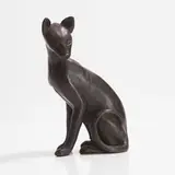 Kay Thetford Kendall, Bronze sculpture of a cat