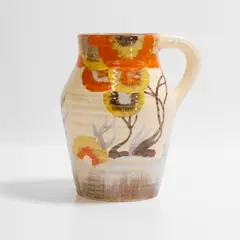 Clarice Cliff, 'Rhodanthe' jug, 1930s