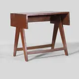 Teak 'student' desk by Pierre Jeanneret, c.1960, sold Jul 2025