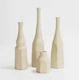 Akiko Hirai, Set of four 'Morandi' bottles, stoneware