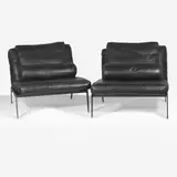 Antonio Citterio, Pair of 'Happy' chairs, 2005