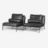 Antonio Citterio, Pair of 'Happy' chairs, 2005