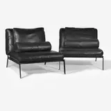 Antonio Citterio, Pair of 'Happy' chairs, 2005