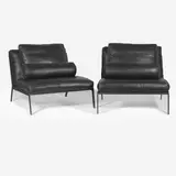Antonio Citterio, Pair of 'Happy' chairs, 2005