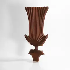 Brian Willsher, Stained teak sculpture