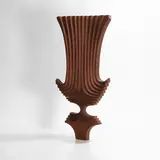 Brian Willsher, Stained teak sculpture