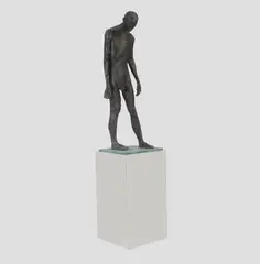 Richard Robbins, Figure of a man, bronze