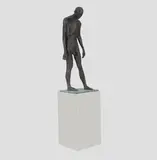 Richard Robbins, Figure of a man, bronze