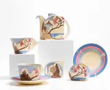 Clarice Cliff, 'Blue Japan' pottery tea service