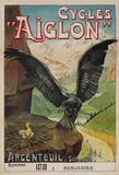 Georges Vallée, 'Aiglon Cycles' lithographic poster, c.1901