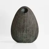 John Virando aka J V Callander, Sculptural form, earthenware