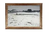 George Sherwood Hunter, Dec 1st 1882, a snowy landscape