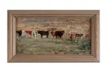 George Sherwood Hunter, “Highland Cattle, Skye”