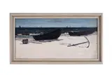 George Sherwood Hunter, Beached fishing boats and an anchor
