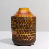 Jean Besnard, Vase, A monogrammed vase in glazed ceramic by Jean Besnard circa 1935