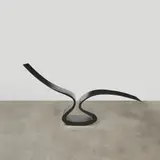 Ron Arad, Chaise longue After Spring, A signed 'After Spring' chaise longue in patinated steel by Ron Arad edited by Ron Arad Studio in 1992 and numbered '4/5'