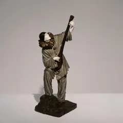 Pierrot by Demetre Chiparus, Bronze patiné et ivoire, sold Nov 2024